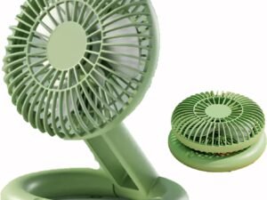 Portable Folding Fan 2000mAh USB Chargeable Desk Mini Portable Air Cooler Fan Rotatable Ventilador Cooling Fan Home Office