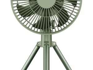 Fan LightCamping Fan with Remote Control & Light Tent Fans 10000mAh 3 Legs 5-Gear Winds for Outdoor Fishing BBQ with Mobile Power